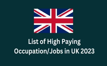 High Paying Jobs In UK